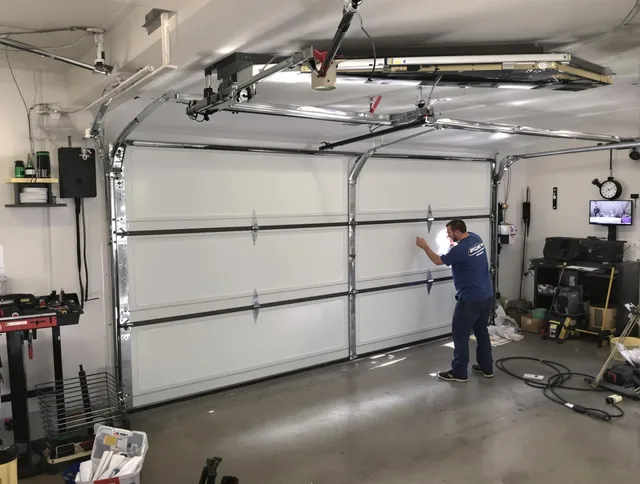 Professional garage door repair service by Abington Garage Door Repair in Abington