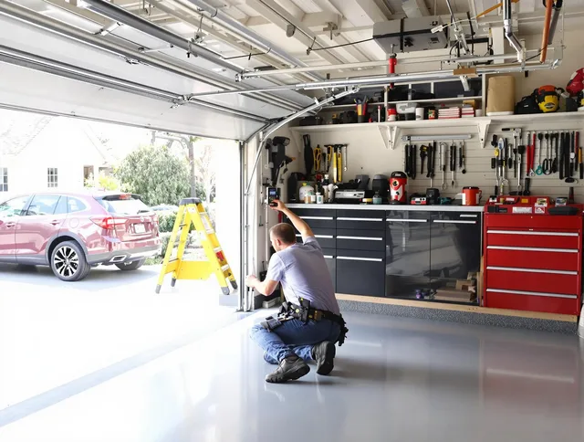 Local garage door repair service by Abington Garage Door Repair in Abington